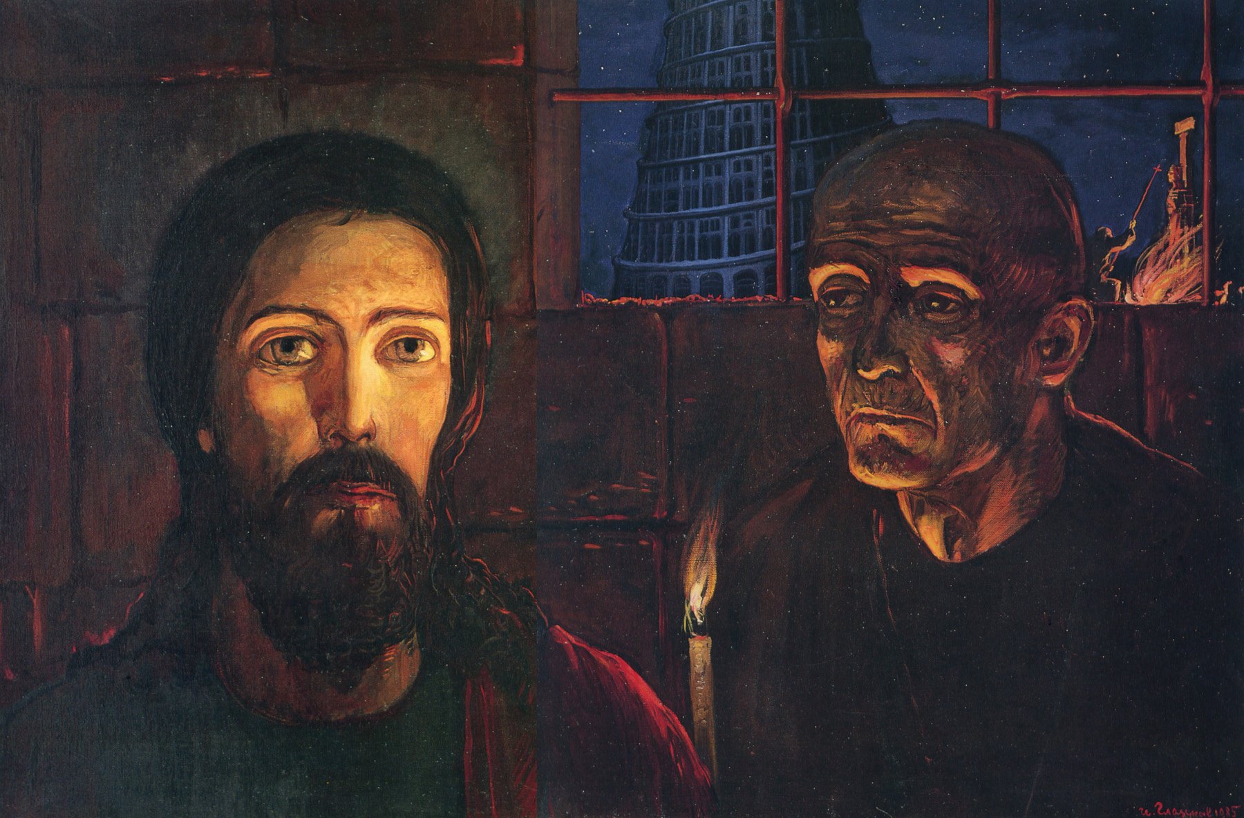 Ilia Glazunov "El Gran Inquisidor", 1985