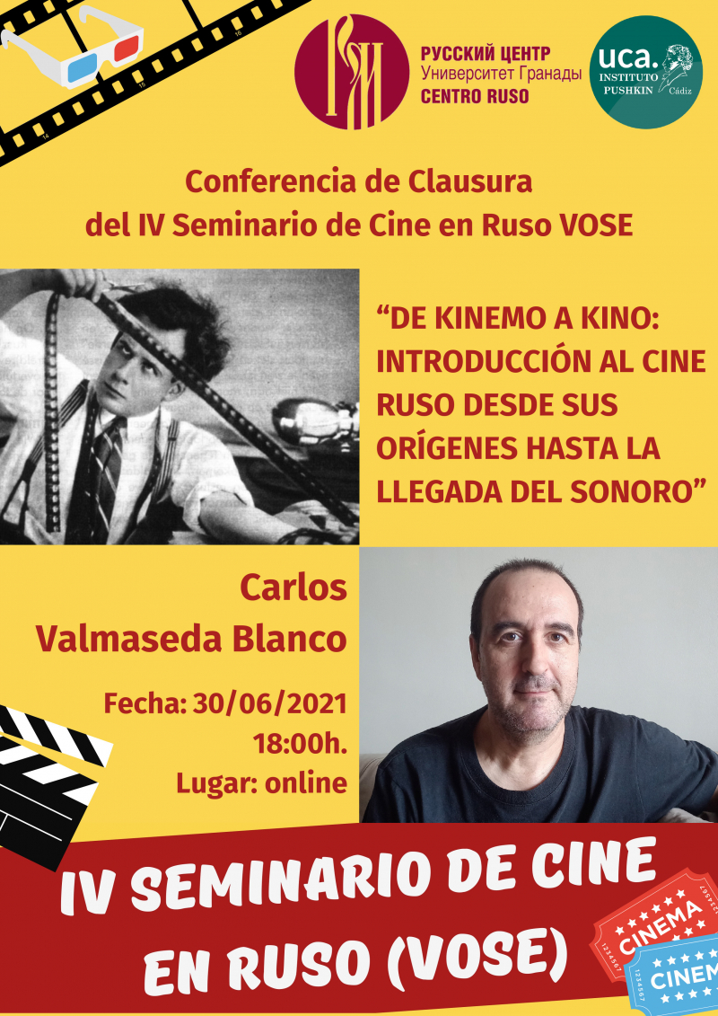 conferencia de Carlos Valmaseda sobre el cine ruso