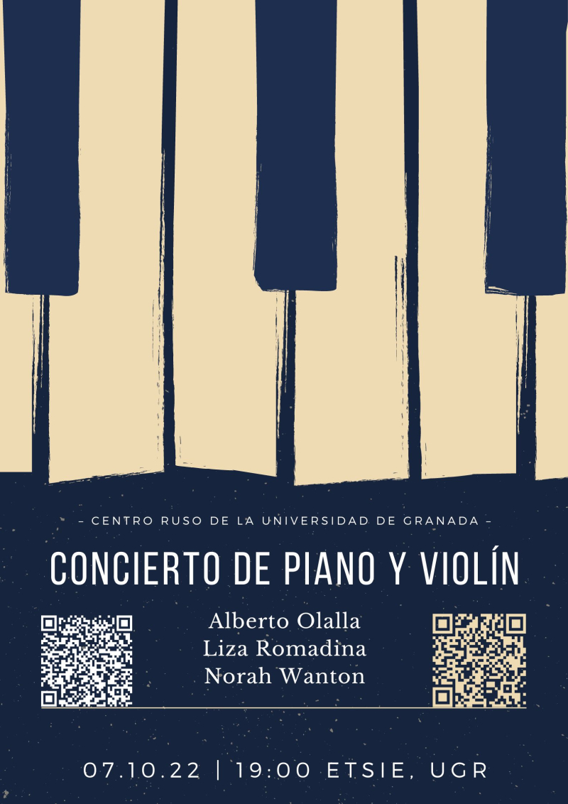 Concierto de piano y violín